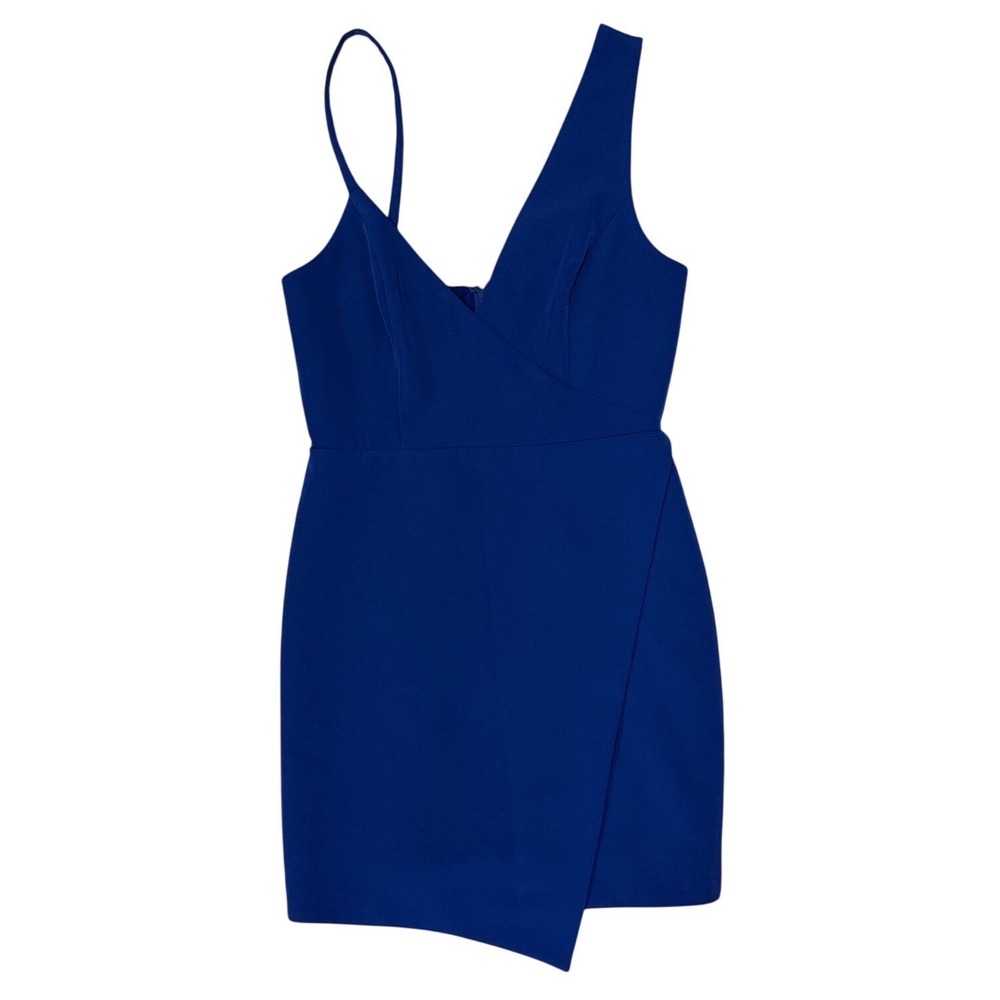 Revolve NBD (Blue) Asymmetrical Mini Dress Women Size S